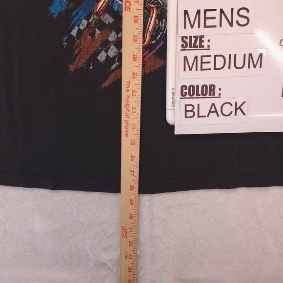 Crash Team Racing Video Game Short Sleeve Graphic Shirt Adult Mens Size M Black - Picture 6 of 9